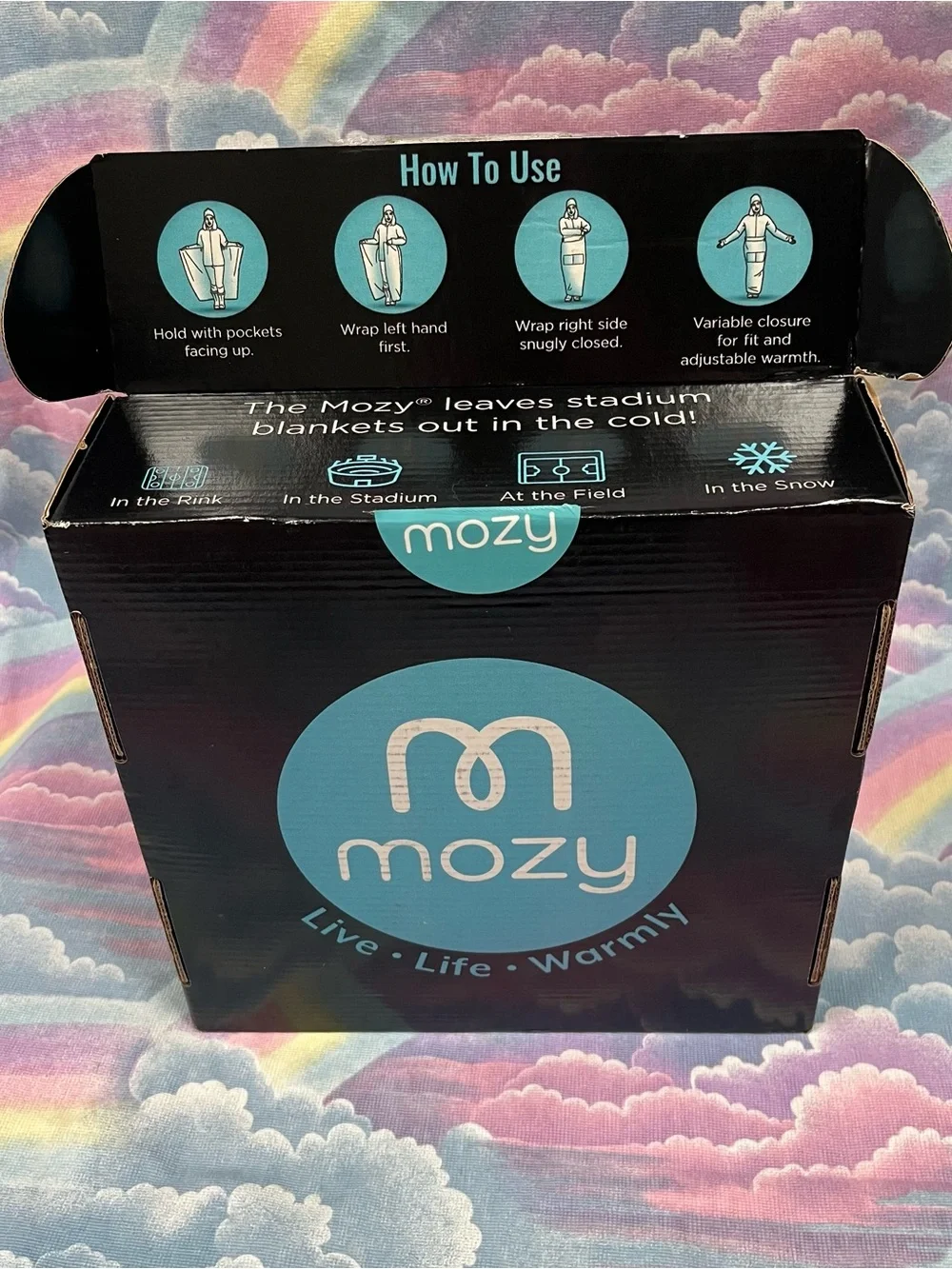 Mozy stadium blanket